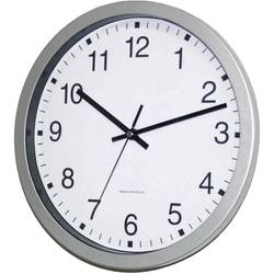 EUROTIME 56831-07 DCF nástěnné hodiny 30 cm x 4.3 cm, stříbrná