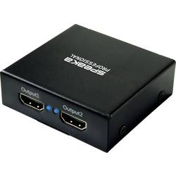 SpeaKa Professional SP-HDS-220 1 + 2 porty HDMI rozbočovač UHD 3840 x 2160 Pixel černá
