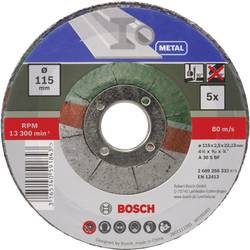 Bosch Accessories A 30 S BF 2609256332 řezný kotouč lomený 115 mm 5 ks kov