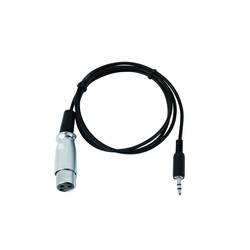 Eurolite DMX-Adapter OUT DMX adaptér [1x jack zástrčka 3,5 mm - 1x XLR zásuvka] 1.00 m