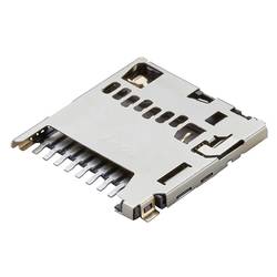 Molex Slot pro paměťovou kartu 8, rozteč 1.1 mm, 5033981892, 2400 ks Tape on Full reel