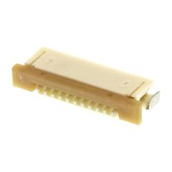 Molex Konektor FFC / FPC 10, rozteč 1 mm, 522711079-1000, 1000 ks Tape on Full reel