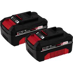 Einhell 4511489 PXC-Twinpack 4 Ah Power X-Change náhradní akumulátor pro elektrické nářadí 18 V 4 Ah Li-Ion