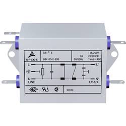 TDK B84115EB110 odrušovací filtr samozhášecí 250 V/AC 10 A 47 µH (d x š x v) 159 x 50.8 x 44.5 mm 1 ks