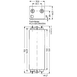 TDK B84115EB110 odrušovací filtr samozhášecí 250 V/AC 10 A 47 µH (d x š x v) 159 x 50.8 x 44.5 mm 1 ks