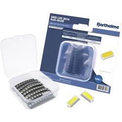 Barthelme sada SMD LED 3014 studená bílá 4500 mcd 120 ° 30 mA 3 V 100 ks Bulk