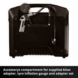 Einhell Power X-Change TE-AC 36/8 Li OF, 4020440, kompresor, 8 bar