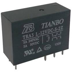 Tianbo Electronics TRA3 L-24VDC-S-2Z relé do DPS 24 V/DC 8 A 2 přepínací kontakty 1 ks