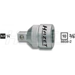 Hazet HAZET 8858-2 adaptér zástrčného klíče Pohon (šroubovák) 3/8 Typ zakončení 1/4 (6,3 mm) 26 mm 1 ks