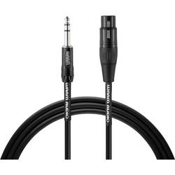 Warm Audio 55-90056 (1) jack nástroje kabel [1x jack zástrčka 6,3 mm - 1x jack zástrčka 6,3 mm] 3.00 m černá