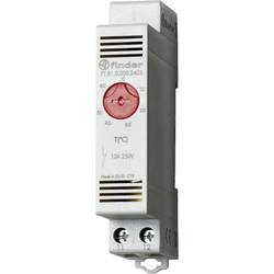 Finder termostat do skříňového rozvaděče 7T.81.0.000.2403 250 V/AC 1 rozpínací kontakt (d x š x v) 88.8 x 17.5 x 47.8 mm 1 ks