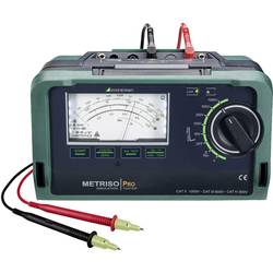 Gossen Metrawatt Metriso Pro tester izolací 50 V, 100 V, 250 V, 500 V, 1000 V, 1 TΩ