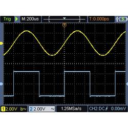 VOLTCRAFT DSO-2072H Ruční osciloskop 70 MHz, 2kanálový, 250 MSa/s, 8 kpts, 8 Bit, ruční provedení, generátor funkcí, funkce multimetru, 1 ks, VC-11901280
