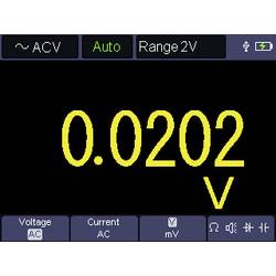 VOLTCRAFT DSO-2072H Ruční osciloskop 70 MHz, 2kanálový, 250 MSa/s, 8 kpts, 8 Bit, ruční provedení, generátor funkcí, funkce multimetru, 1 ks, VC-11901280