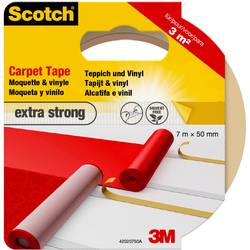 3M 42020750 kobercová lepicí páska Scotch® bílá (d x š) 7 m x 50 mm 1 ks