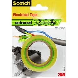 3M universal 4401YG izolační páska Scotch® žlutá, zelená (d x š) 10 m x 15 mm 1 ks