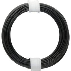 105-1 spojovací drát 1 x 0.20 mm² černá 10 m