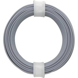 Donau Elektronik 105-9 spojovací drát, 1 x 0.20 mm², šedá, 10 m