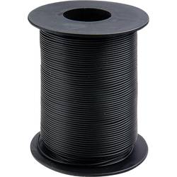 Donau Elektronik 105-1-100 spojovací drát, 1 x 0.20 mm², černá, 100 m