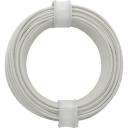 Donau Elektronik 105-5 spojovací drát, 1 x 0.20 mm², bílá, 10 m