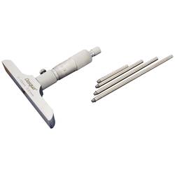 Dasqua 4611-8120 Dasqua 4611-8120 Hloubkový mikrometr s výměnnou tyčí 100 mm (max) Odečet: 0.01 mm 100 mm (max) Odečet: 0.01 mm