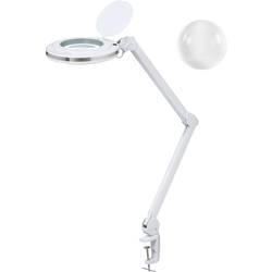 TOOLCRAFT 2147853 stolní lupa s LED osvětlením, zvětšení: 2.25 x, Energetická třída (EEK2021): F (A - G)