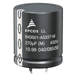 TDK B43501-C5107-M elektrolytický kondenzátor Snap In 10 mm 100 µF 20 % (Ø x d) 30 mm x 25 mm 1 ks