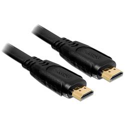 Delock HDMI kabel Zástrčka HDMI-A, Zástrčka HDMI-A 2.00 m černá 82670 HDMI kabel