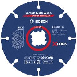 Bosch Accessories EXPERT Carbide Multi Wheel X-LOCK 2608901193 řezný kotouč rovný 125 mm 1 ks