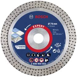 Bosch Accessories 2608900652 EXPERT HardCeramic diamantový řezný kotouč Průměr 76 mm Ø otvoru 10 mm kámen, beton, cihla, obklady 1 ks