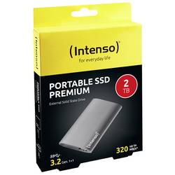 Intenso SSD Premium 2 TB, externí SSD disk, USB 3.2 (Gen 1x1) , antracitová