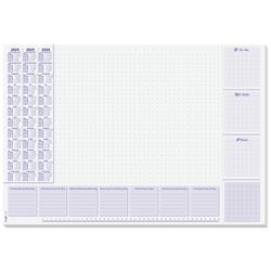 Sigel Lilac HO355 psací podložka 3letý kalendář vícebarevná (š x v) 595 mm x 410 mm