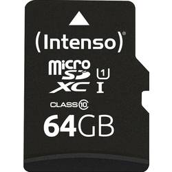 Intenso 64GB microSDXC Performance paměťová karta microSD 64 GB Class 10 UHS-I vodotěsné