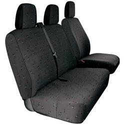 HP Autozubehör 22223 autopotahy 5dílná bavlna černá (strakatá) sedadlo řidiče, zadní řada sedadel (2)