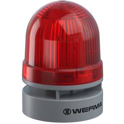 Werma Signaltechnik signální osvětlení Mini TwinLIGHT Combi 12VAC/DC RD 460.110.74 červená 12 V/DC 95 dB