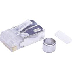 BEL Stewart Connectors 940-SP-361010-A217 Modulární zástrček stíněný Cat.5 940-SP-361010-A217 zástrčka, rovná počet pólů: 10P10C čiré sklo 1 ks