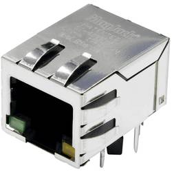 BEL Stewart Connectors MagJack Gigabit Ethernet 8 vysílač se led Tab down SI-61001-F zásuvka, vestavná horizontální Gigabit Ethernet počet pólů: 8P8C