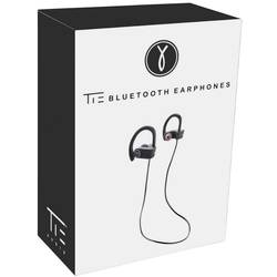 Tie Studio Bluetooth 4.1 Sport sportovní špuntová sluchátka Bluetooth® černá headset, regulace hlasitosti, odolné vůči potu
