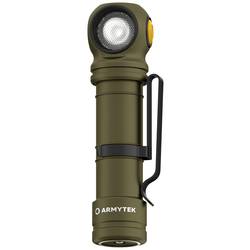 ArmyTek Wizard C2 Pro Max Olive White LED kapesní svítilna s klipem na opasek, s brašnou napájeno akumulátorem 4000 lm 149 g