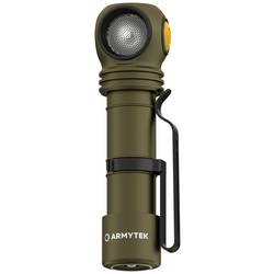 ArmyTek Wizard C2 Pro Olive White LED kapesní svítilna s klipem na opasek napájeno akumulátorem 2500 lm 115 g