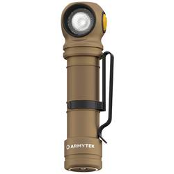 ArmyTek Wizard C2 Pro Max Sand White LED kapesní svítilna s klipem na opasek, s brašnou napájeno akumulátorem 4000 lm 149 g