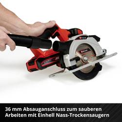 Einhell TE-CS 18/150 Li aku ruční kotoučová pila, max. řez 48 mm, akumulátor, vč. nabíječky, 18 V, 2.5 Ah, 4326429