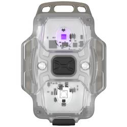 ArmyTek Crystal WUV Grey LED kapesní svítilna poutko na ruku, s USB rozhraním napájeno akumulátorem 150 lm 34 g