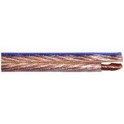 Faber Kabel 0317570 reproduktorový kabel YFAZ 2 x 4 mm² modrá, transparentní metrové zboží