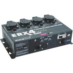 Eurolite ERX-4 DMX DMX přepínače, sada 4kanálový