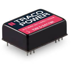 TracoPower DC/DC měnič napětí do DPS 24 V/DC 5 V/DC 1 A 5 W Počet výstupů: 1 x Obsah 10 ks
