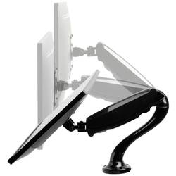 Neomounts NM-D500BLACK 1násobné držák na stůl pro monitor 25,4 cm (10) - 76,2 cm (30) naklápěcí, nakláněcí černá