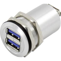 TRU COMPONENTS USB-14-BK 1408769 USB konektor Typ A, 1 ks