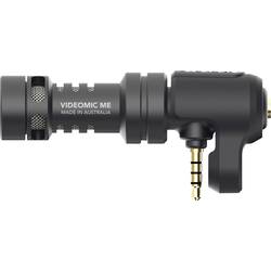 RODE Microphones VIDEOMIC ME řečnický mikrofon Druh přenosu:Direkt vč. ochrany proti větru Mikrofon TRRS (konektor jack 3,5 mm) Direkt černá