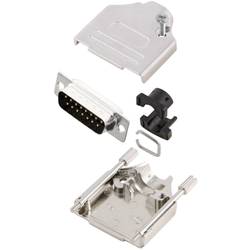 MH Connectors MHDTZK15-DB15P-K sada D-SUB kolíkové lišty 180 ° Pólů: 15 pájecí kalíšek 1 ks